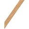 Ekena Millwork 5 1/2"W x 28"D x 40"H Traditional Smooth Knee Brace, Western Red Cedar BRC06X28X40TRA00SWR - alternate 4